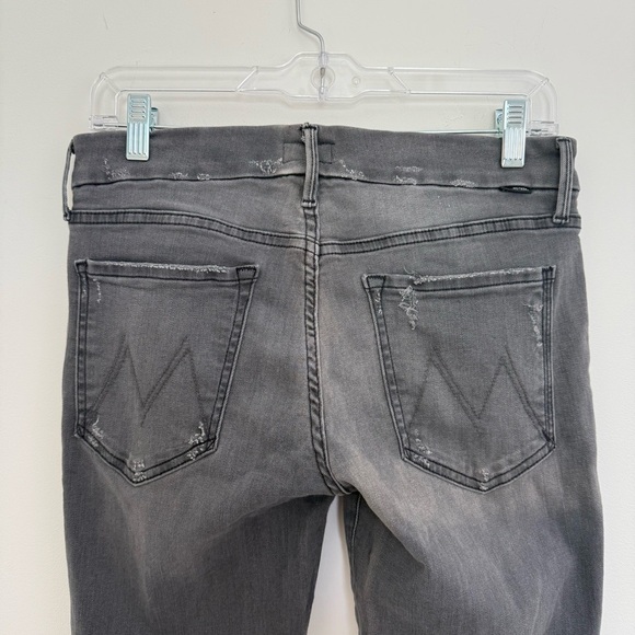 Mother Gray Skinny Jeans‎ Sz 30 - Picture 8 of 16